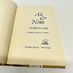 Ali & Nino Un roman de Kurban Said Première édition 1970 Reliure rigide Vintage