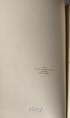 Anciennes Peines William Andrews 1890 Première Édition