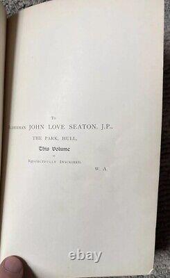 Anciennes Peines William Andrews 1890 Première Édition