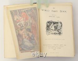Andrew Lang The Violet Fairy Book. Longmans, Green & Co. 1901 1ère Édition