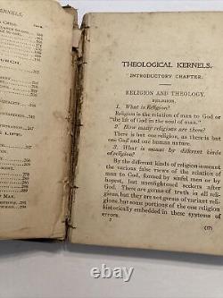 Antique 1903 Grains théologiques JACOB TILESTON BROWN Première édition Relié