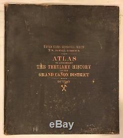 Atlas Accompagnez L'histoire Tertiaire Du Grand Canyon, Clarence E. Dutton