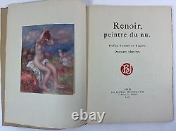 Auguste Renoir, Peintre du Nu 1 Gravure Originale et 2 Pouchoir 1923