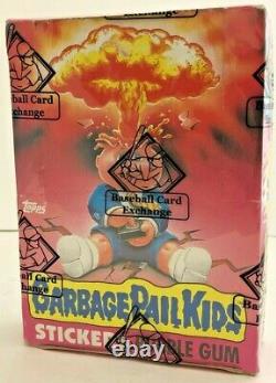 Bbce 1985 Garbage Pail Kids Original 1ère Série 48 Wax Packs Gpk Os1 Sealed Box
