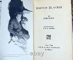 Boston Blackie Jack Boyle Première 1ère Édition 1919 Avec Veste De Poussière Dj Super $$$