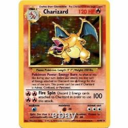 Carte Charizard Vintage Garantie Lot De Vieilles Cartes Pokémon Originales Wotc