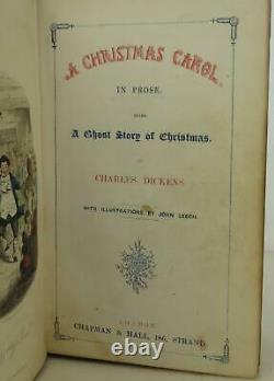 Charles Dickens / A Christmas Carol Première Édition 1843 # 1712015