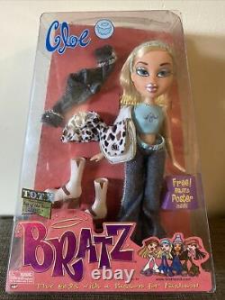 Cloe Bratz Fashion Doll Première Édition Nouveau Dans La Boîte (2001)