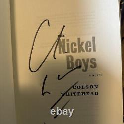 Colson Whitehead A Signé La Première Édition De Nickel Boys 2019