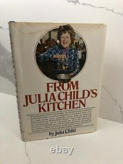 De Julia Child's Kitchen Couverture Rigide Signé Par Julia & Paul Première Edition 1975