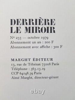 'Derrière le Miroir n° 235 COMPLET'