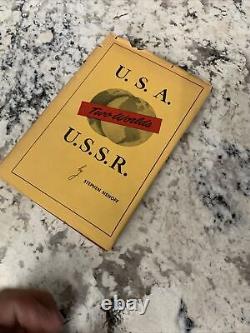 Deux Mondes USA-URSS par Stephen Nenoff HC, 1946 première édition signée