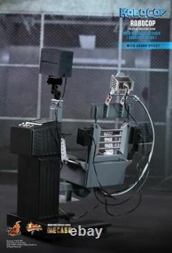 Dhl 1/6 Hot Toys Mms203d05 Robocop Avec Chaise Mécanique Station D'arrimage Figure