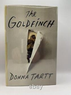 Donna Tartt The Goldfinch Signé Première Édition