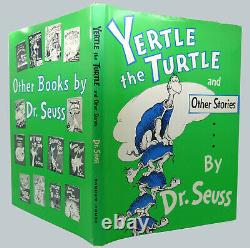 Dr Seuss Yertle The Turtle Et Autres Stoires 1ère Édition 1ère Édition