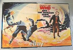 Dr Who Et L'invasion De L'espace 1966 Roman Dans Le Format Annuel Britannique Rare