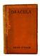 Dracula Bram Stoker 1897 Grosset & Dunlap Première Edition Couverture Rigide Vintage 1927