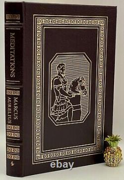 Easton Press Meditations Of Marcus Aurelius Collectors Édition Limited Scarce