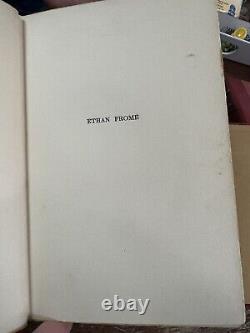 Edith Wharton Ethan Frome 1st Edition 1st Impression 1911
