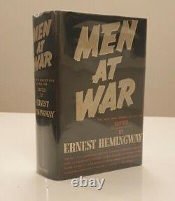 Ernest Hemingway, Hommes En Guerre, 1er/1er, Signé Et Inscrit