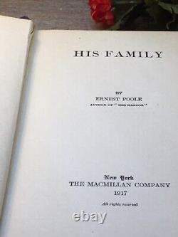 Ernest Poole / Sa famille 1ère édition / Mai-Septembre 1917