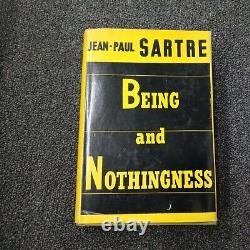 Être Et Ne Pas Être, 1ère Édition (anglais), Jean-paul Sartre, 1956, Hc Dj