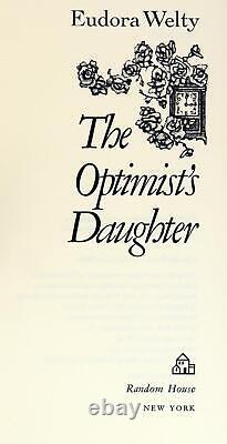 Eudora Welty A Signé La 1ère Édition Limitée 1972 La Fille De L'optimiste Couverture Rigide