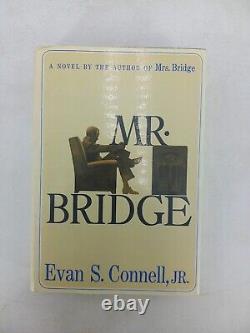 Evan S. Connell, Jr. M. BRIDGE Première édition DJ Knopf 1969