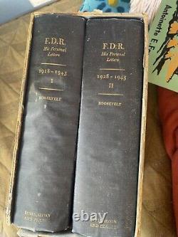 FDR Ses lettres personnelles Première édition 1950 Étui original