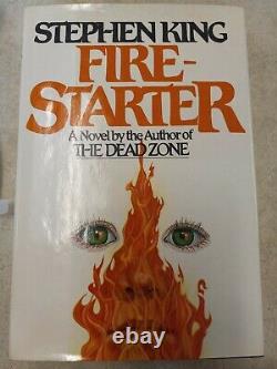 Firestarter Rare Première Édition 1ère Impression Original Dj Stephen King 1980 Viking