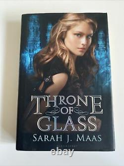 First Edition/printing Throne Of Glass Par Sarah J. Maas Original Cover X-library