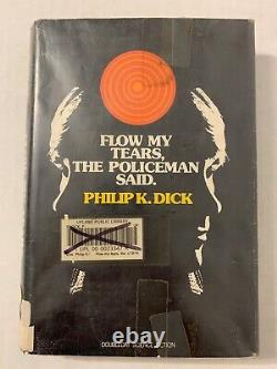 Flow Mes Larmes Le Policier Said Philip K Dick 1ère Édition 1974 Ex Library Hc Dj