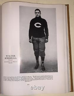 Football intercollégial 1869-1934, Walsh, première édition en rare jaquette, Sports.