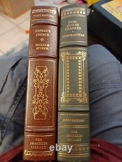 Franklin Library Livres En Cuir Première Édition Rare Nouveau Lot