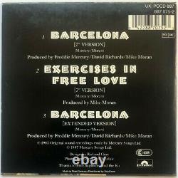 Freddie Mercury’queen' Signed Barcelona CD Single Autograph