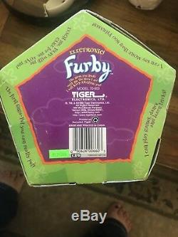 Furby- 1998 Première Édition Originale Blanc Super Rare