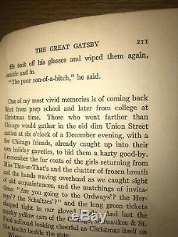 Gatsby Le Magnifique! (première Édition / Première Édition!) 1925! F. Scott Fitzgerald Rare