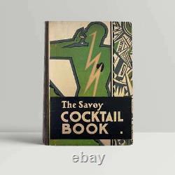 Harry Craddock The Savoy Cocktail Book First Uk Edition 1930 1er Livre