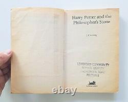 Harry Potter And The Philosopher's Stone True First Edition J. K. Rowling (1997)