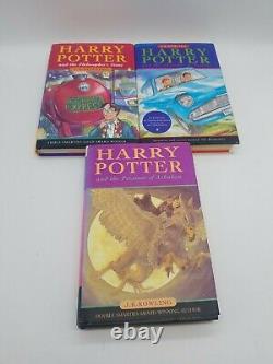 Harry Potter Ensemble De Livres Bloomsbury All Hardback Royaume-uni Première Édition Complete 1-7
