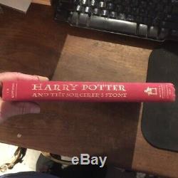 Harry Potter Et La Sorcier Pierre 1er Ed 1er Impression Us Vg / Vg Livraison Gratuite