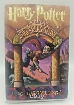 Harry Potter Et Le Sorcier's Stone Première Édition Américaine Et Première Impression