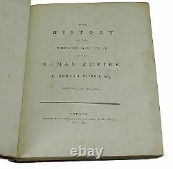 Histoire Du Déclin Et De La Chute De L'empire Romain Edward Gibbon Première Édition 1776