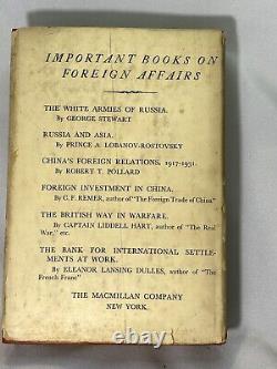 Interprétations par Walter Lippmann Première édition 1932 Livre vintage avec couverture