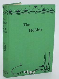 J. R. R. Tolkien, Le Hobbit, Première Edition, 3ème Impression Avec Veste D'origine