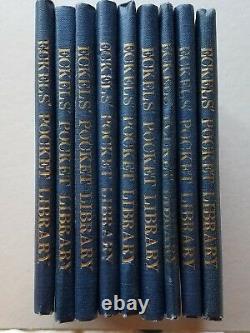 Jeu Complet De Howard Eckels Embaumement Series Livres 9 Volumes 1922
