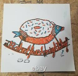 Jim Pollock Baked Fresh Nightly 1st Edition Tp # X/13 Signé & Doodled Phish