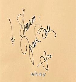 Joan Baez / Et Une Voix À La Circulation Signé 1ère Édition 1987