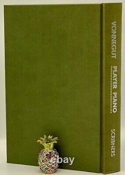 Joueur de piano 1952 - Bibliothèque de première édition Vonnegut - INTELLIGENCE ARTIFICIELLE Effrayante