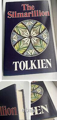 Jrr Tolkien Silmarillion Première Édition Rare 1ère Impression Allen Unwin 1977 Lor